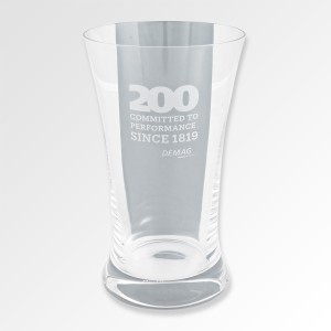 Spiegelau Glass with Anniversary Logo